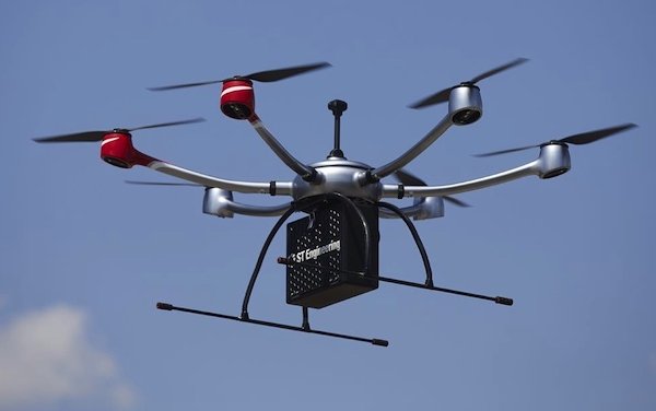 ST Engineering, Sumitomo and Skyports join forces to use unmanned aircraft for heavy lift shore-to-ship parcel delivery