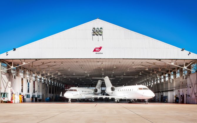 TAG Aviation Completes Second 120- Month Inspection on Global Express Aircraft