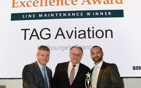 TAG Aviation&rsquo;s Le Bourget Maintenance Service Centre receives Bombardier ASF Line Maintenance Excellence Award for a Fourth Year