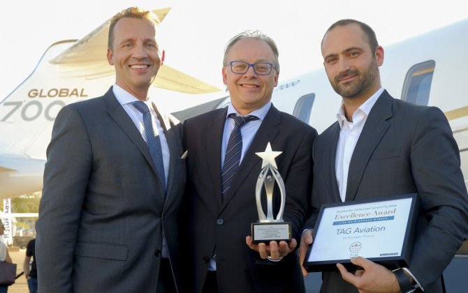 TAG Aviation&rsquo;s Le Bourget Maintenance Service Centre wins Bombardier ASF Line Maintenance Excellence Award 2017