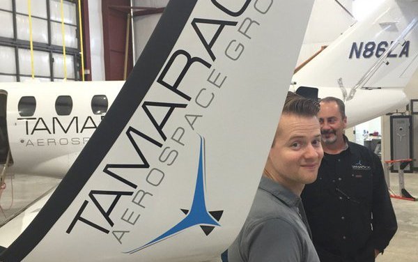 Tamarack Aerospace Group announces installation of world's first active winglets