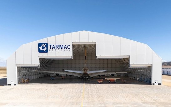 TARMAC Aerosave inaugurates its 4th wide-body hangar at  its Teruel site