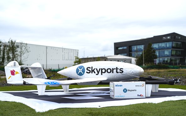 Testing last-mile drone delivery of goods between Shannon Airport to Foynes Port begins