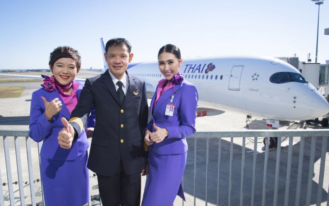 Thai Airways International becomes new operator of the A350 XWB