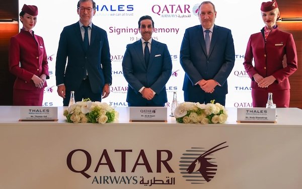 Thales and Qatar Airways sign agreement regarding the latest IFE Technologies and dedicated local Service Hub 