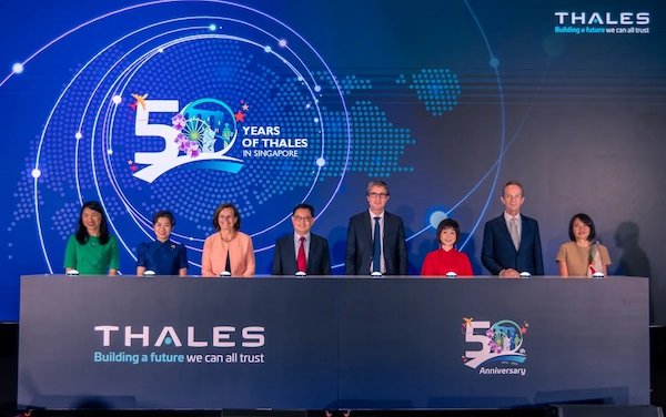 Thales celebrates 50 years in in Singapore with investments in ATM, drones