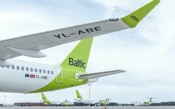 The 31st Airbus A220-300 reached home of airBaltic