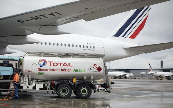 The first long-haul flight powered by sustainable aviation fuel produced in France