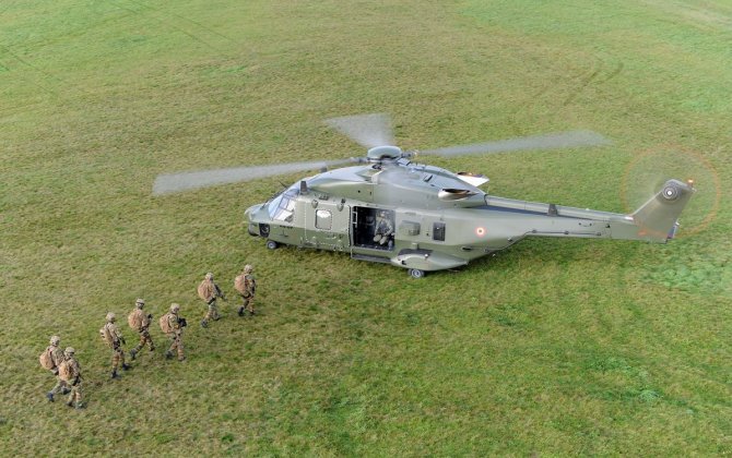 The NH90 joins the digital marketplace, part by part
