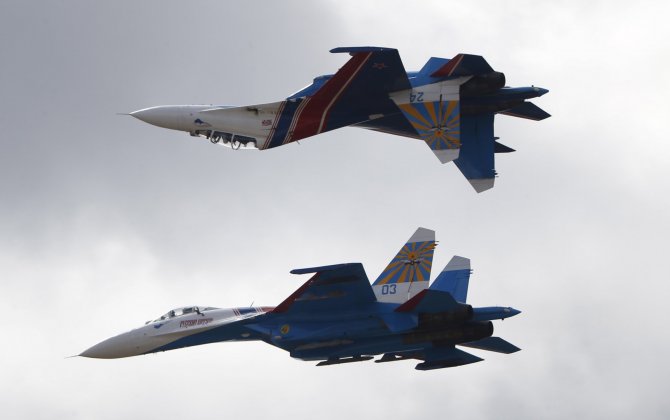 The Russian air force has grounded its entire fleet of Sukhoi-27 fighter jets