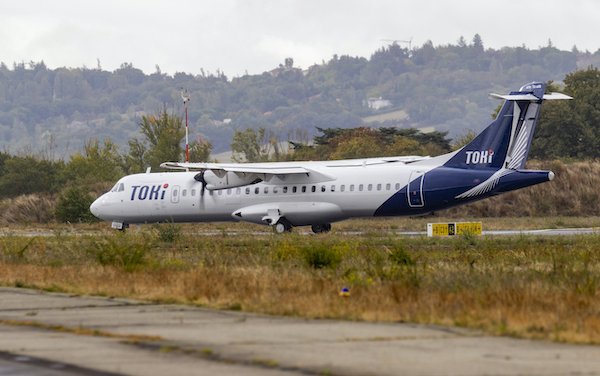 Toki Air takes delivery of an ATR 72-600 to start its operations