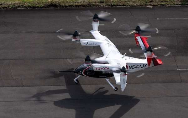 Toyota and Joby complete first air taxi flight in Japan