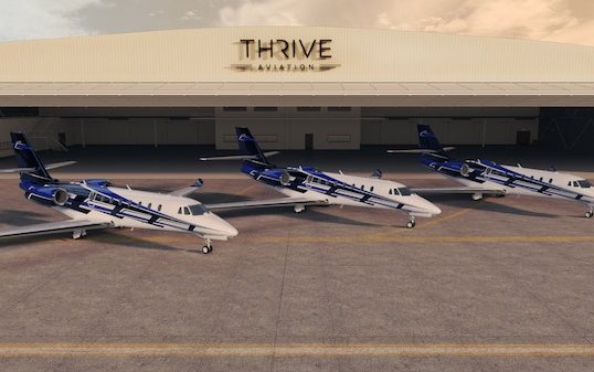 Triple delivery for Thrive Aviation by Textron Aviation