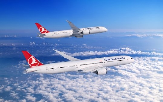 Turkish Airlines orders up to 75 Boeing 787 Dreamliners, commits to more 737 MAX jets