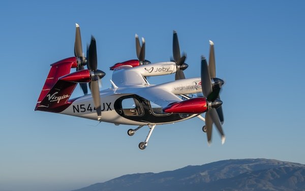 UK electric air taxi service on the horizon: Joby & Virgin Atlantic partnership
