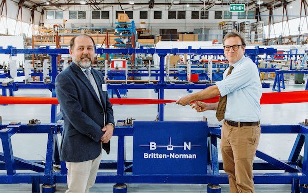 UK production of Islander aircraft begins at Britten-Norman 