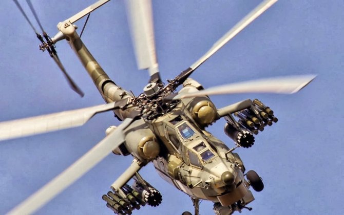 Upgraded Mi-28NM attack helicopter started undergoing flight tests