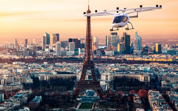 Urban Air Mobility - a test area at Pontoise airfield