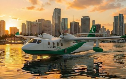 UrbanLink selects NOEMI electric amphibious aircraft for future seaplane operations in Florida  