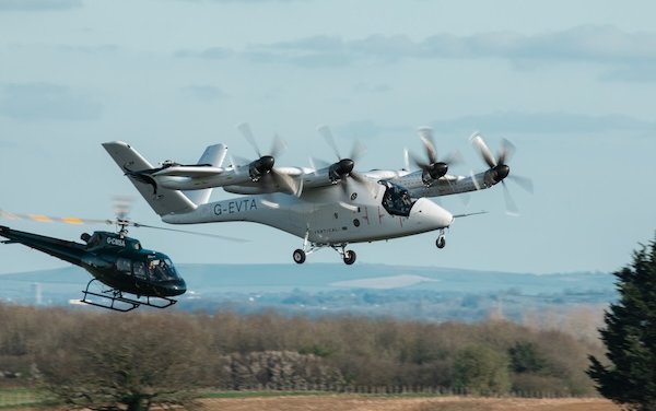 Vertical Aerospace achieves historic piloted thrustborne transition