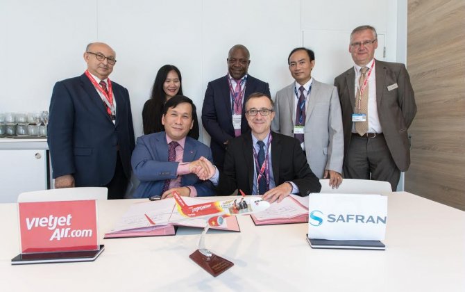 VietJet Air and Safran sign SFCO2&reg; service agreement