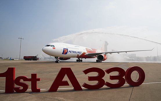 Vietjet took delivery of its first wide-body aircraft of A330