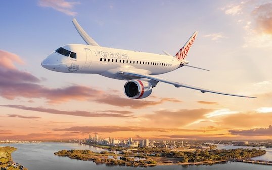 Virgin Australia orders eight Embraer E190-E2