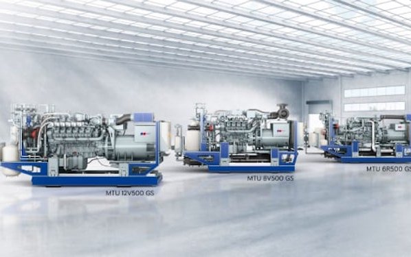 Welcome new MTU gas engine Series 500 for Power Generation