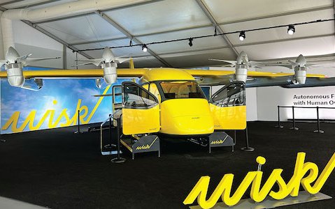 Wisk brings autonomous air taxi to heart of Washington DC