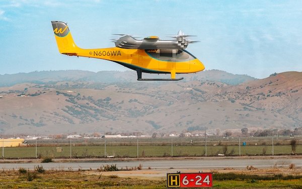 Wisk completes first flight of generation 6 autonomous eVTOL