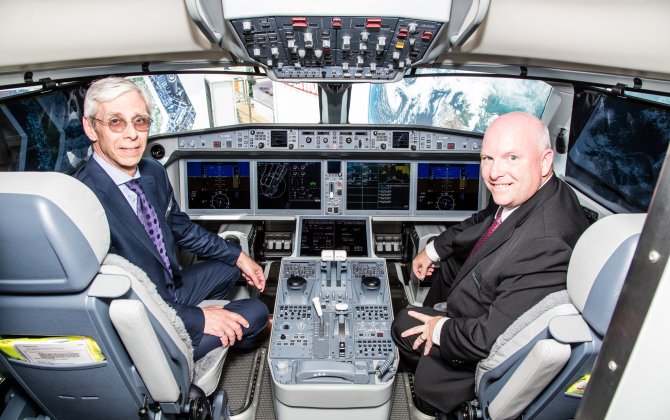 World&rsquo;s First CAE-built Bombardier C Series Aircraft Full-flight Simulator