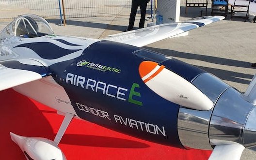 World&rsquo;s first electric race plane unveiled at Dubai Airshow