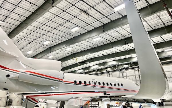 Yingling Aviation completes first winglet installation on Falcon 900