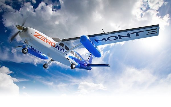 Zero-emission aircraft leasing - ZeroAvia & MONTE to jointly market hydrogen-electric aircraft to regional operators